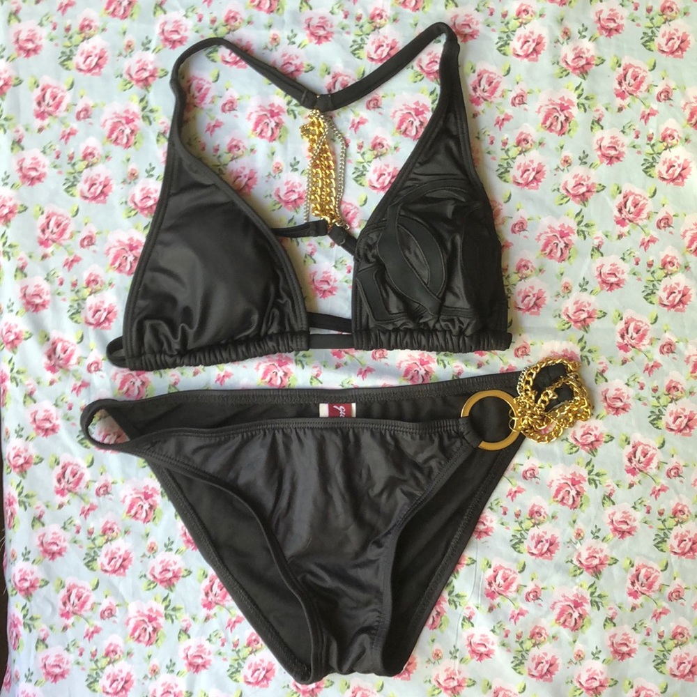 Guess swimwear with gold chain